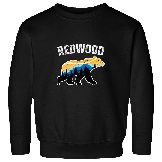Bear Pet Redwood National Park Bear californias Redwood Forest Sweatshirts