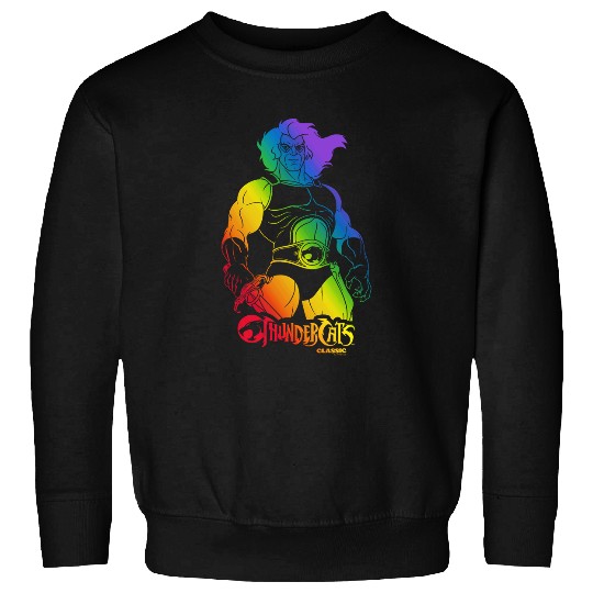 Lion Pet Thundercats LionO Retro Rainbow Poster Sweatshirts