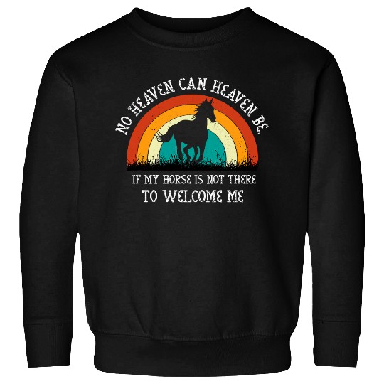 Horse or Pony Lovers s Wild and frees s Running Horse Sweatshirts