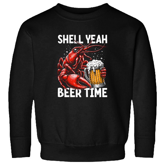 Beer Fun Cajun Crawfish Crayfish Boil Beer Drinking Beer Lover 7 Sweatshirts
