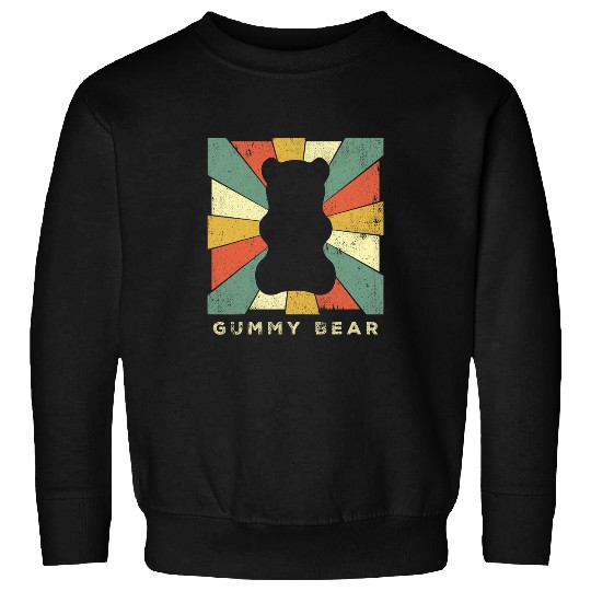 Bear Pet Gummy Bear Retro Sweatshirts