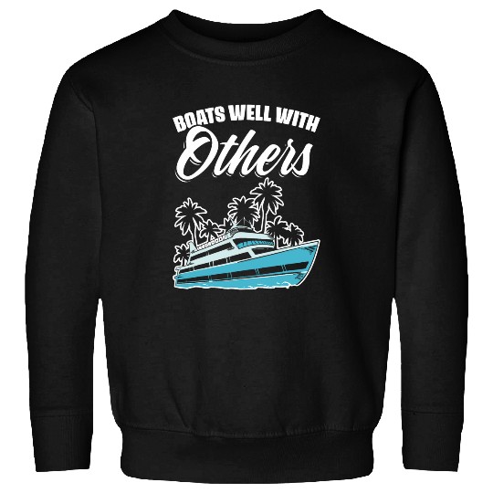 Sailing Boat Nautical Sea Ocean Yacht Boat Captain Sweatshirts