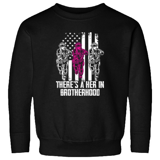 Firefighter Job Female Firefighter Women Brotherhood Promotion 8 Sweatshirts