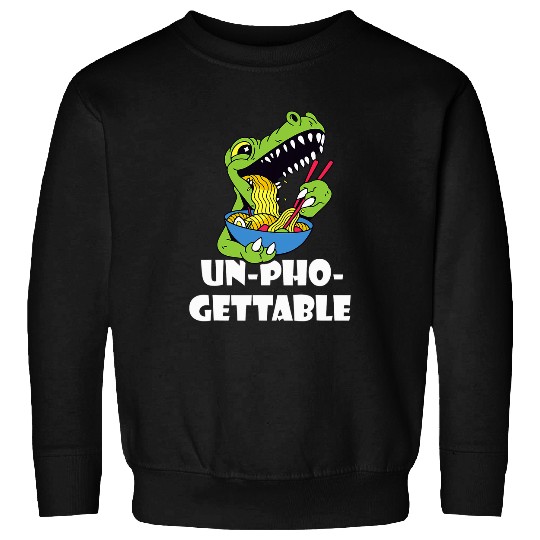 Dragon Pet Food Pun Dragon Pho Bowl Vietnamese Noodle Soup Ramen Sweatshirts