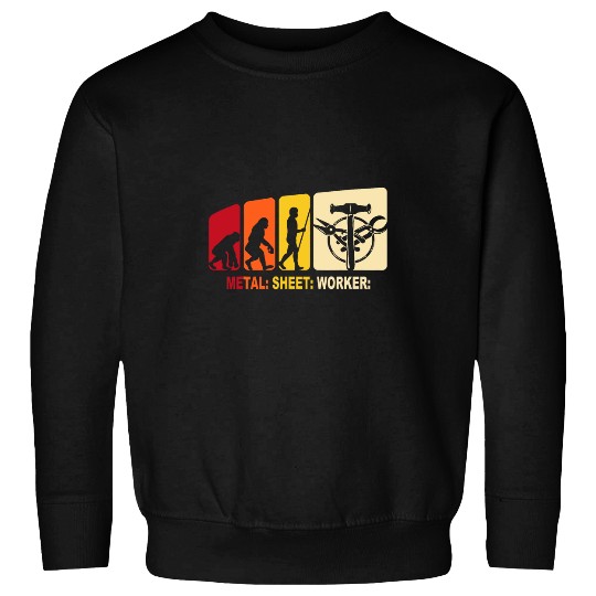 Plumbers Job Spengler Evolution Plumber Roofing Grinder Sweatshirts