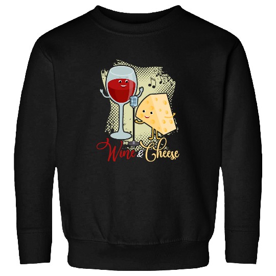 Wines Fun And Cheese cheesy annatto tofu soy cream Cheese Sweatshirts