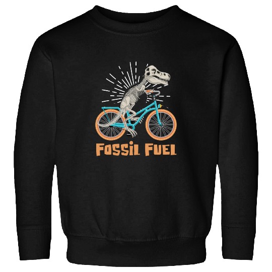 Discover Powered By Fossil Fuel Reptile Family Dinosaur Sweatshirts