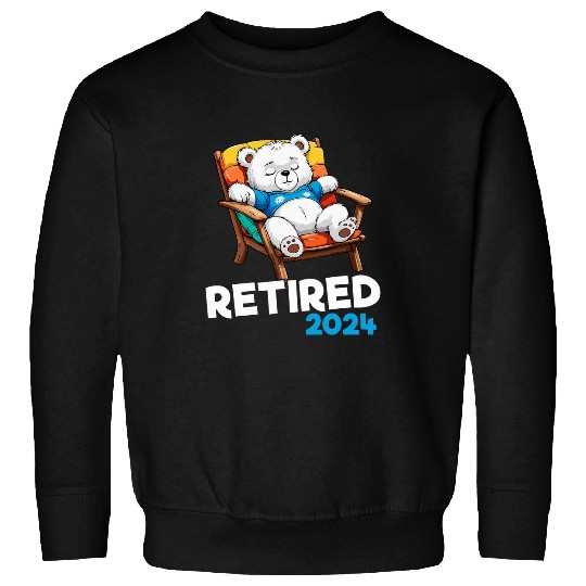 Bear Pet Retired 2024 Chilling Teddy Bear in Lounger 2 Sweatshirts