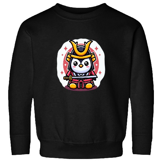 Penguin Pet Linux Warrior Penguin Samurai Programming Nerd Geek Sweatshirts