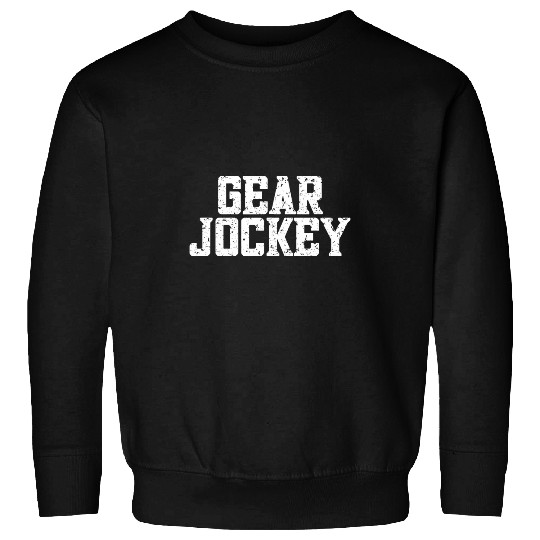 Mens Big Rig Gear Jockey Trucking Humor Gear Shift Truck Driver Sweatshirts