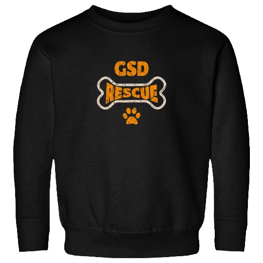 German Shepherd GSD Police Dog Military Dog Rescue Volunteer Sweatshirts