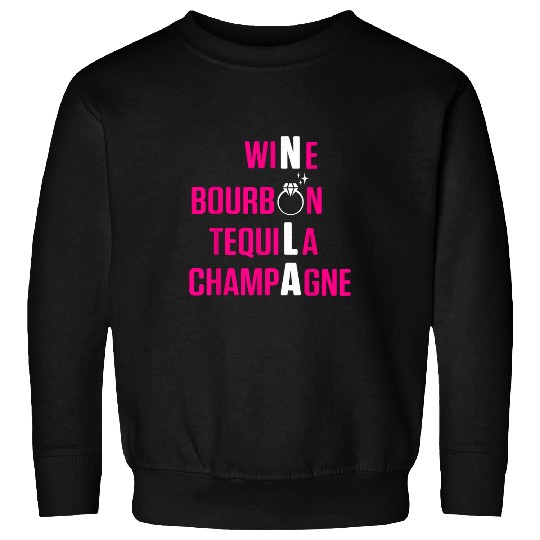 Wines Fun New Orleans Bachelorette Party Wines Girls Trip Sweatshirts