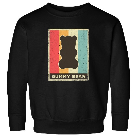 Bear Pet Gummy Bear Retro Gift 1 Sweatshirts