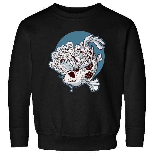 Japanese Tattoo Koi Fish Nishikigoi Fish Gift Sweatshirts