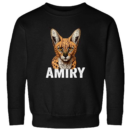 Lion Pet Mountain Lion Ohio Wild Cat Amiry Serval Cat 9 Sweatshirts