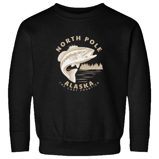 Bear Pet Retro NORTH POLE ALASKA BEAR WILDLIFE Sweatshirts