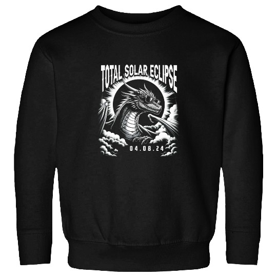 Dragon Pet Classic Dragon Total Solar Eclipse In The Year Lover Animal Sweatshirts