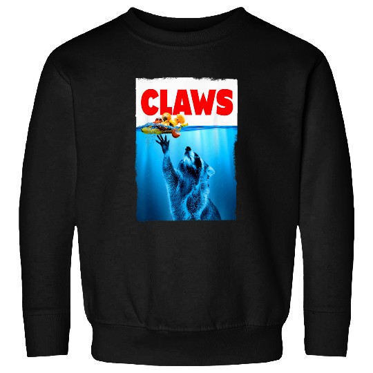 Raccoon Pet Paws Claws Trash Panda For Men Women Kids Raccoon Lovers 3 Sweatshirts