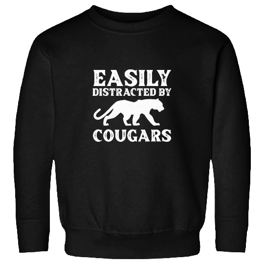 Lion Pet Cougar Mountain Lion Animal Cat Head Funny Cute Wildcat 17 Sweatshirts
