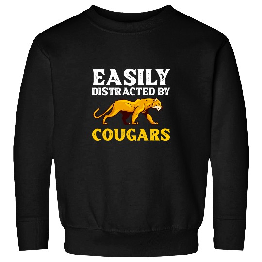 Lion Pet Cougar Mountain Lion Animal Cat Head Funny Cute Wildcat 27 Sweatshirts