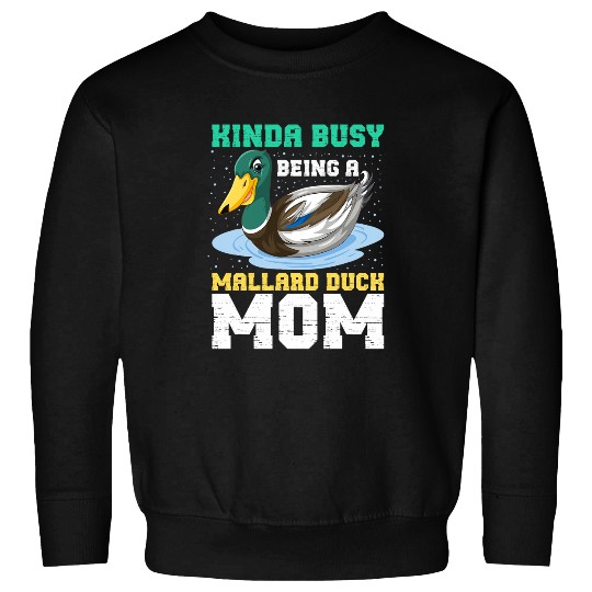 Duck Pet Mallard Duck Essentials Enclosure Food Toys Mallard Ducks Sweatshirts