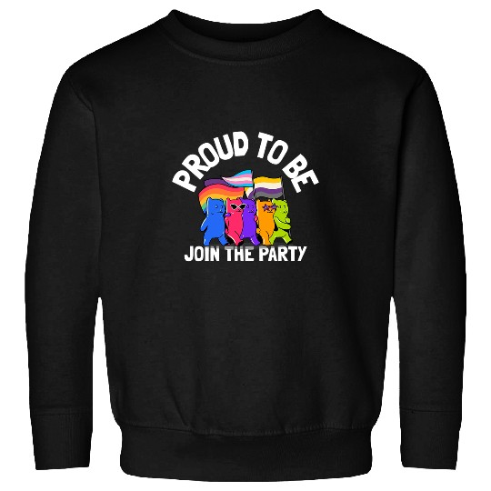 Bear Pet Gummy Bear LGBT Gay Pride LGBTQ Parade Sweatshirts