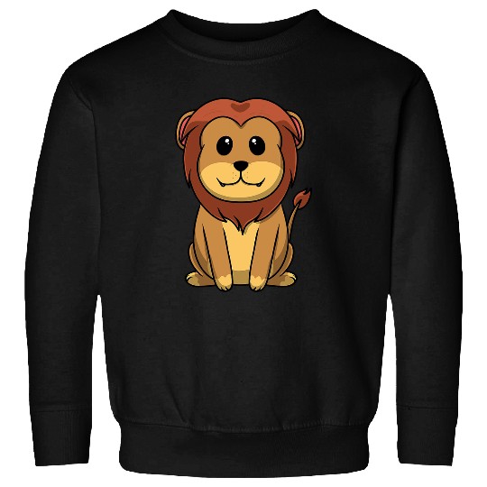 Lion Pet Cute Baby Chibi Kawaii Animal Lion Sweatshirts