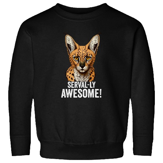 Lion Pet Mountain Lion Ohio Wild Cat Amiry Serval Cat 7 Sweatshirts