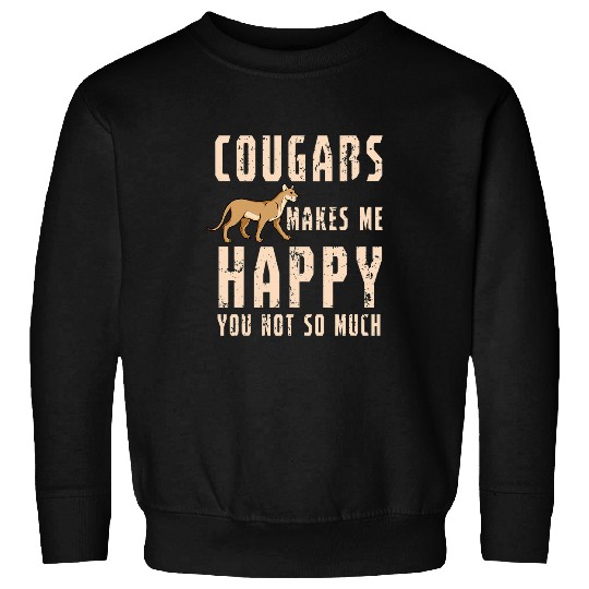 Lion Pet Cougar Mountain Lion Animal Cat Head Funny Cute Wildcat 7 Sweatshirts