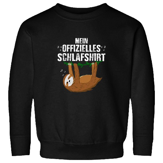 Sloth Pet Funny My Official Sleep Pyjamas Sweatshirts