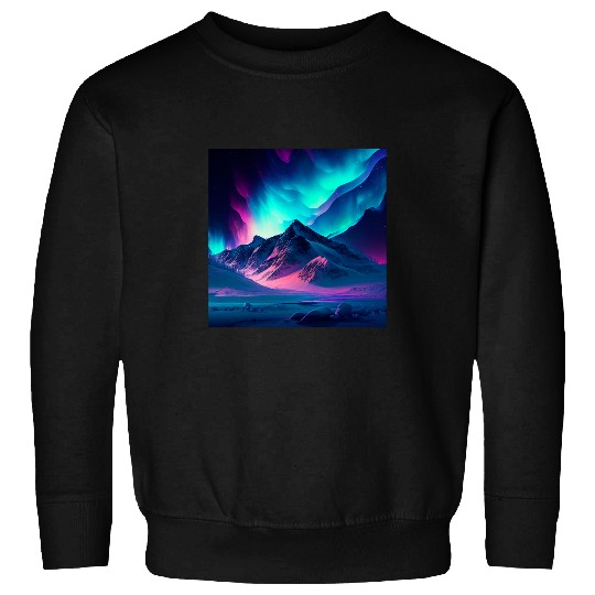 Northern Lights Aurora Borealis 1 Sweatshirts