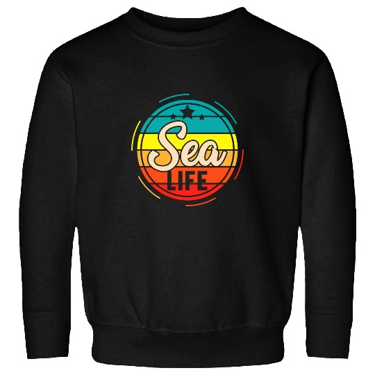 Retro Sea Life vintages Seaman Ocean Underwater Sailor Boat Sweatshirts