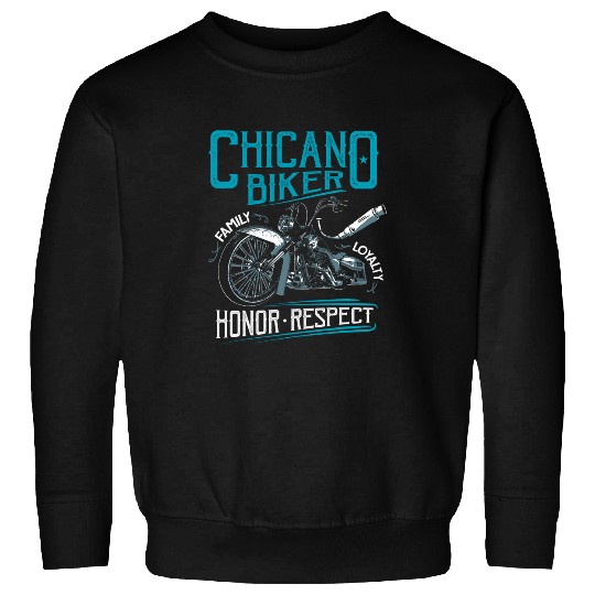 Lowriders Motorcycle Biker Custom Chicano vintages Mexican 1 Sweatshirts