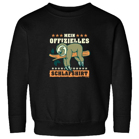 Sloth Pet Mens My Official Sleep Pajama Sloth Sweatshirts