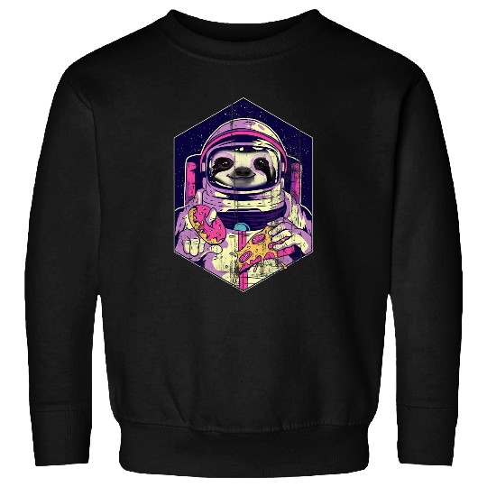 Sloth Pet astro space shuttle Sweatshirts