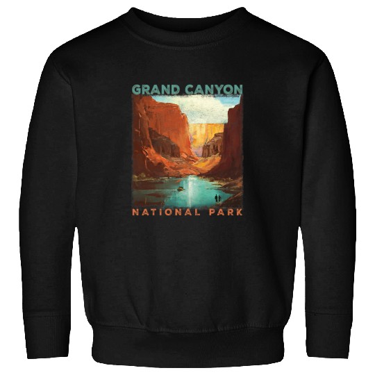 National Park Vacation Grand Canyon Retro 1 Sweatshirts