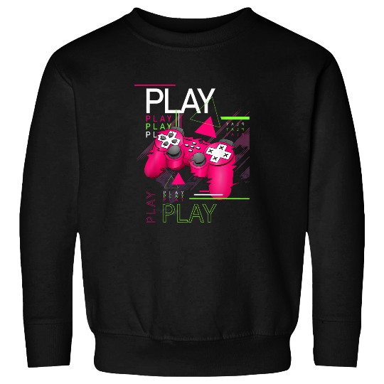 Retro Gaming Controller Console Video Game Vaporwave Sweatshirts