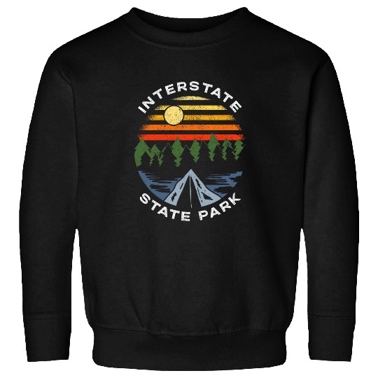 Interstate State Park Wisconsin Vacation Camping Souvenir Sweatshirts