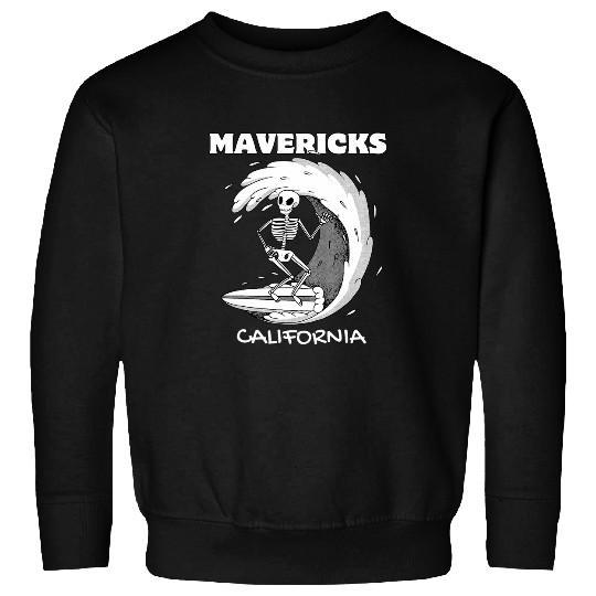 MAVERICKS californias Surf vintages Retro Surfing Sweatshirts