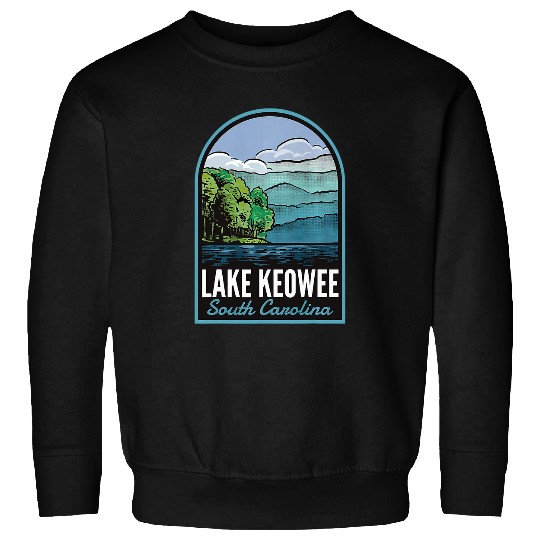 Lake Keowee South Carolina Nature Park Funny Hiking Forest Sweatshirts