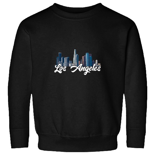 Los Angeles Skyline Architecture City Urban Graffiti Street Sweatshirts