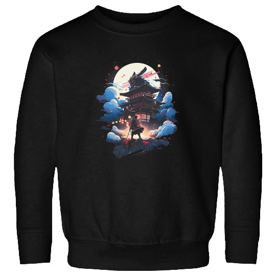 Samurai Japan Fantasy Manga Katana Geisha 1 Sweatshirts