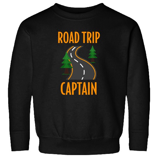 Road Trip Captain Outdoor Rv Camper Spring Break Hiking Sweatshirts