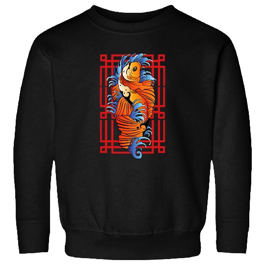 Japan Koi Fish Japanese Tattoo 14 Sweatshirts