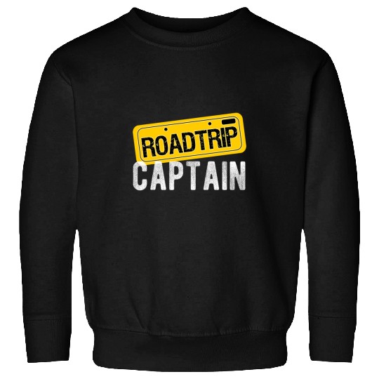 Road Trip Captain Family Vacation Travel Family Matching Sweatshirts