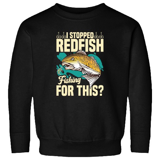 Redfish Fishing Accessories for Men Redfish Fisherman Sweatshirts