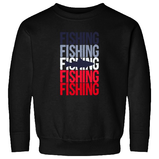 Retro Trout Fishing Angler Gift Idea Sweatshirts