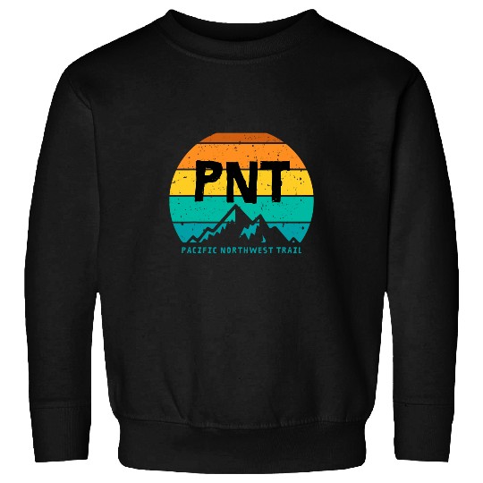 Pacific Northwest Trail PNT USA Montana Nature Hiking Fishing Sweatshirts