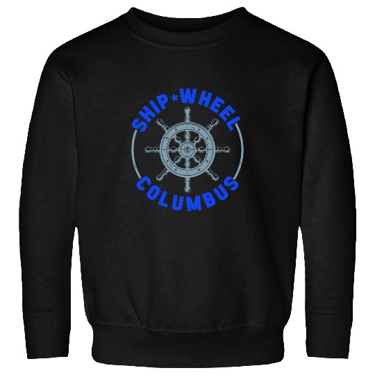Ship Wheel Columbus Day Navigator Ship Christopher Columbus Sweatshirts