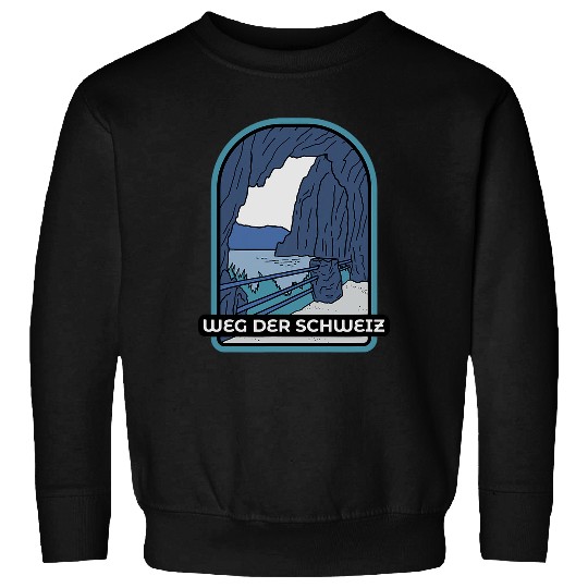 Swiss Path Weg der Schweiz Switzerland Sweatshirts